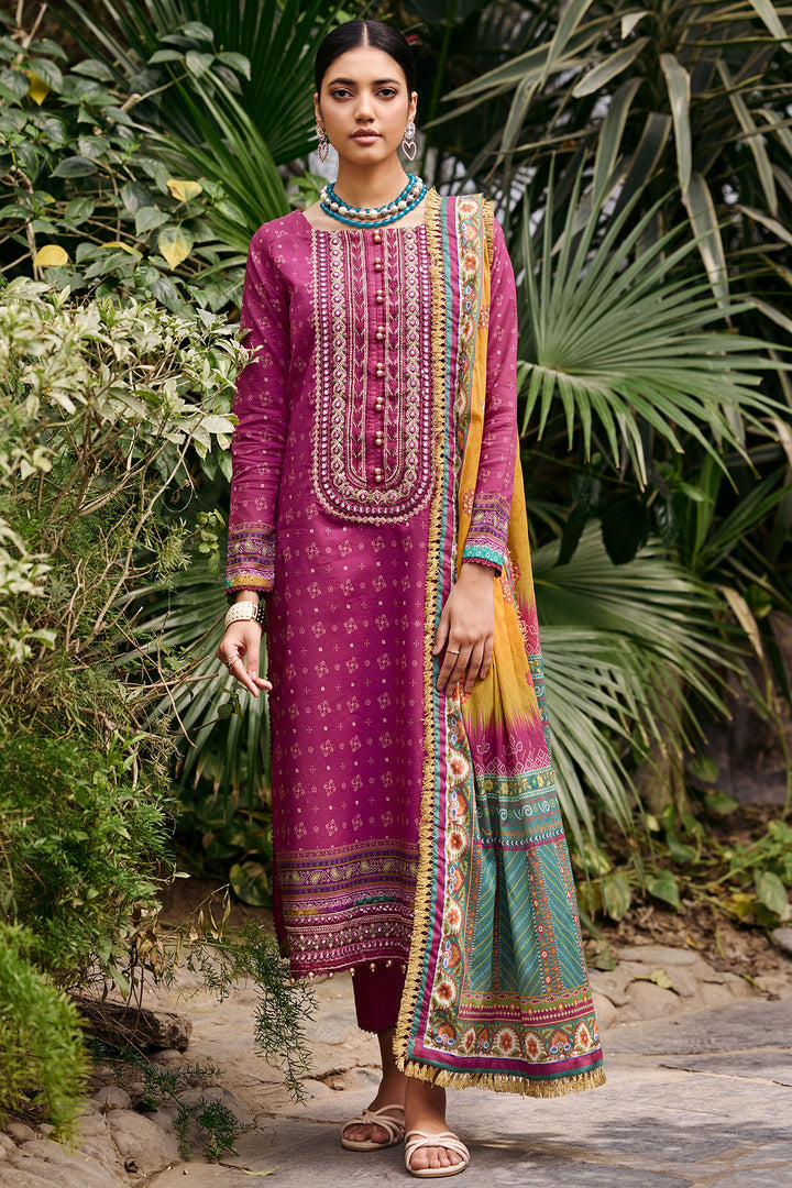 3540-ZOYA DIGITAL PRINTED LAWN UNSTITCHED