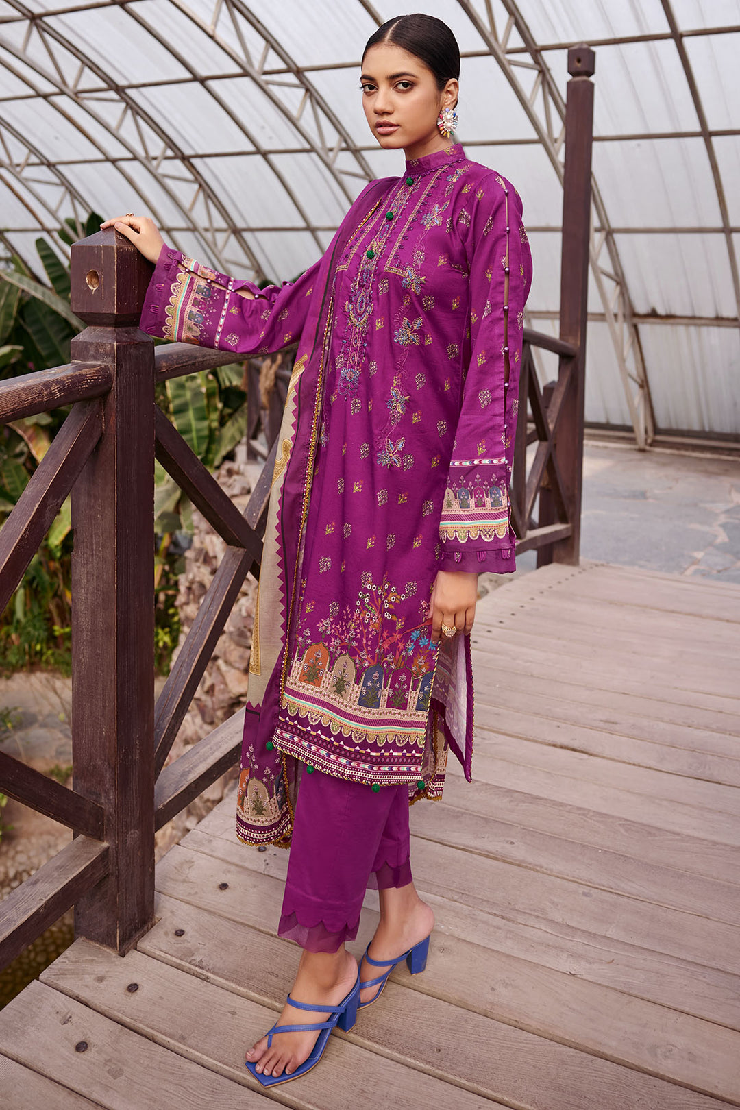 3542-JAHANARA DIGITAL PRINTED LAWN UNSTITCHED