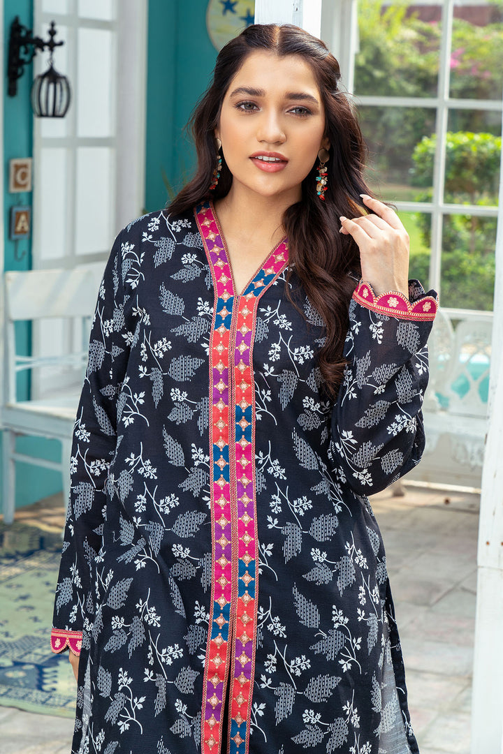3582-FLAX DIGITAL PRINTED KHADDAR UNSTITCHED