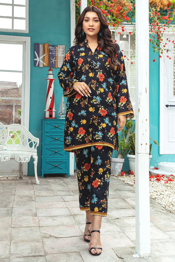 3585-CYPRESS DIGITAL PRINTED KHADDAR STITCHED
