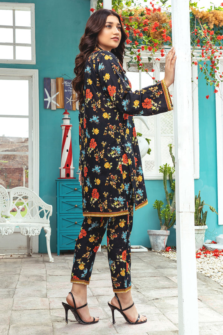 3585-CYPRESS DIGITAL PRINTED KHADDAR STITCHED
