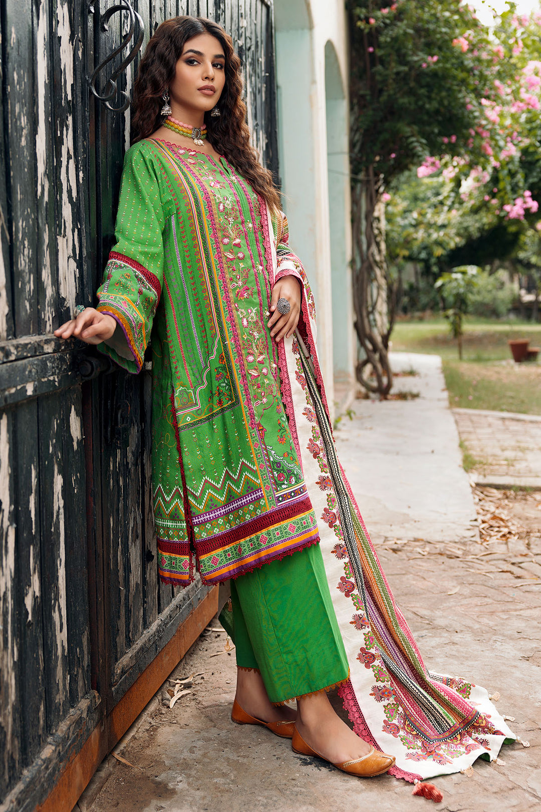 3659-ANGORA DIGITAL PRINTED EMBROIDERED KHADDAR UNSTITCHED