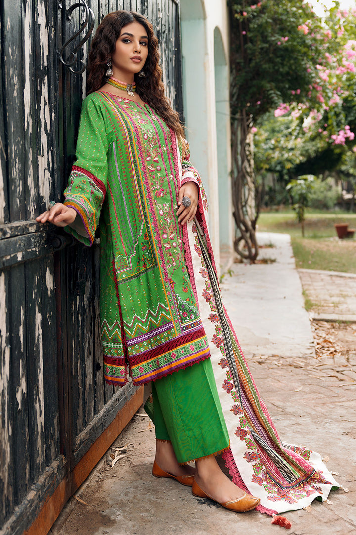 3659-ANGORA DIGITAL PRINTED EMBROIDERED KHADDAR UNSTITCHED
