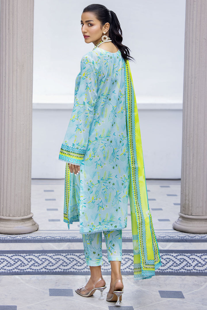 3706-OYSTER DIGITAL PRINTED LAWN UNSTITCHED
