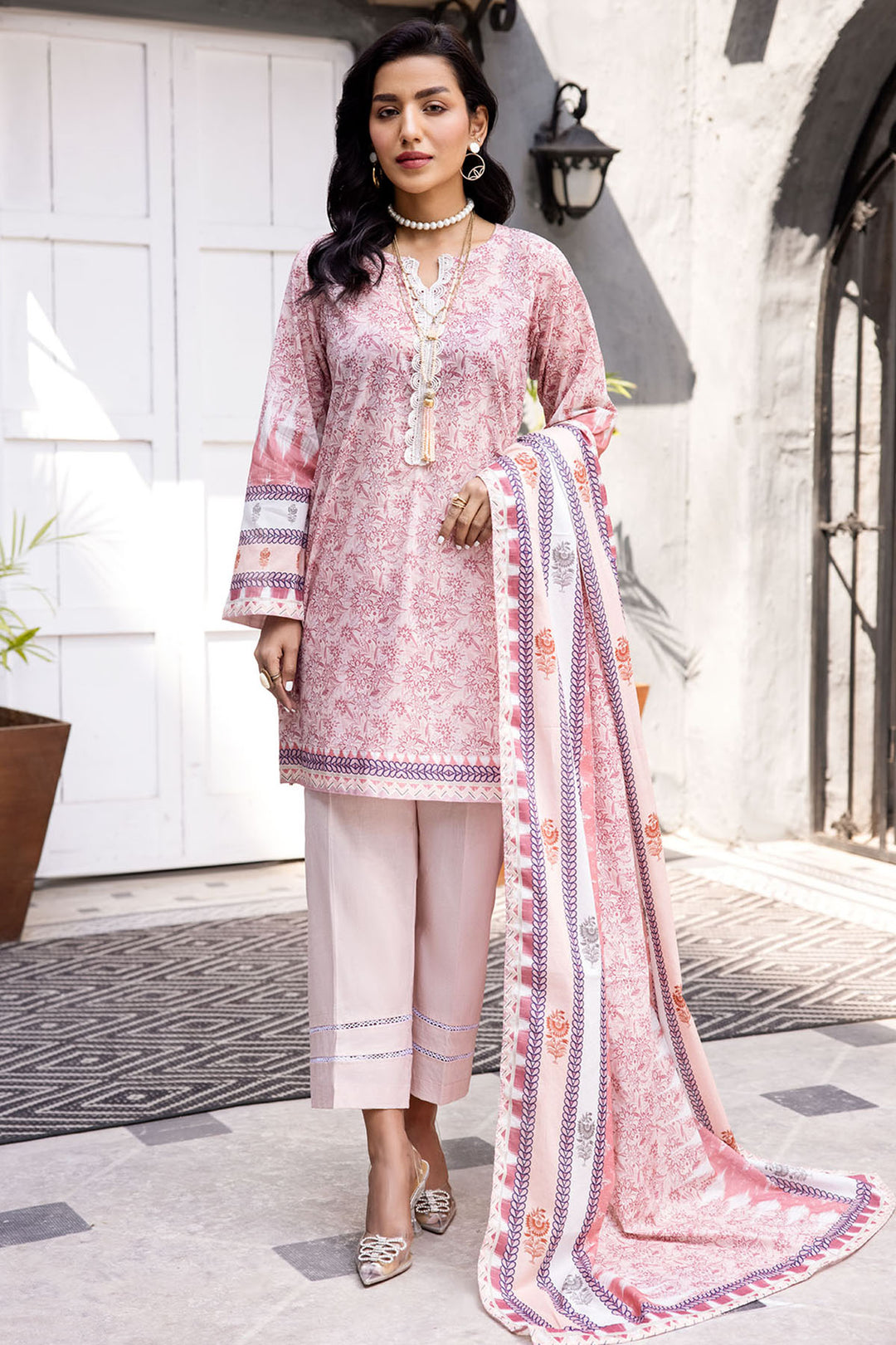 3727-AFRA DIGITAL PRINTED LAWN UNSTITCHED
