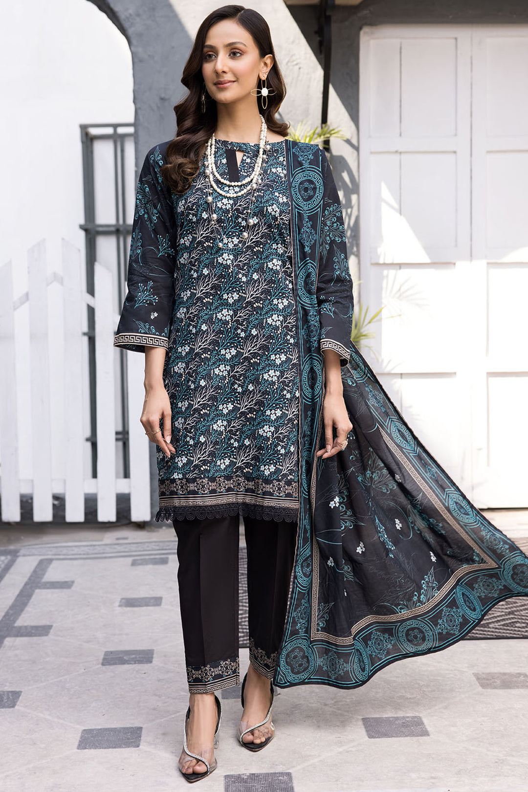 3731-NAYLA DIGITAL PRINTED LAWN UNSTITCHED
