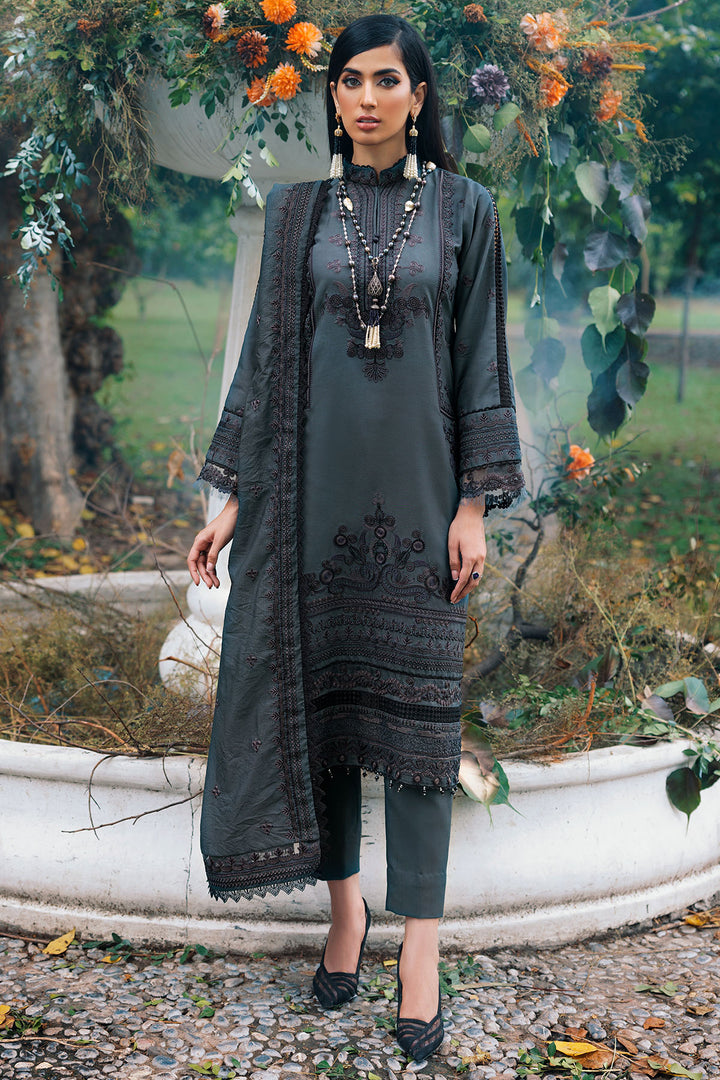 3783-GALIA EMBROIDERED LINEN STITCHED