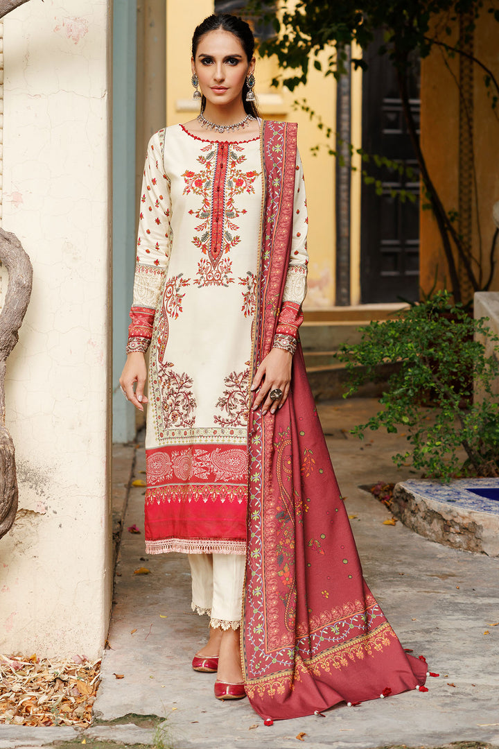 3814-NUTMEG DIGITAL PRINTED LINEN UNSTITCHED