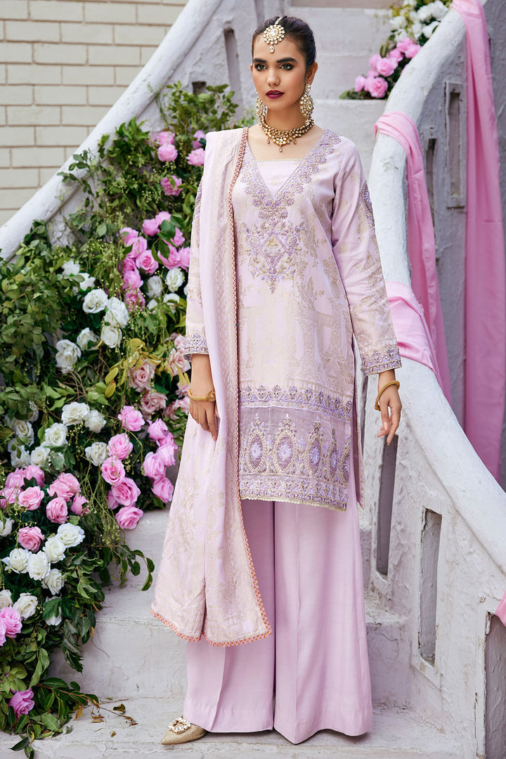 3851-MEHRNAZ EMBROIDERED JACQUARD UNSTITCHED