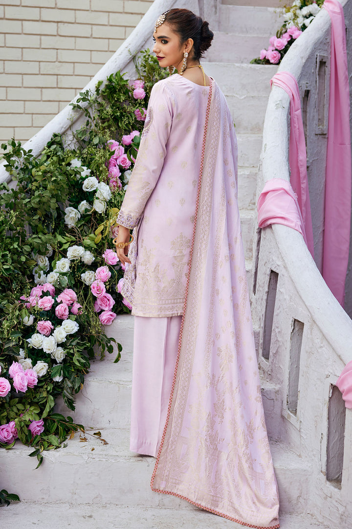 3851-MEHRNAZ EMBROIDERED JACQUARD UNSTITCHED
