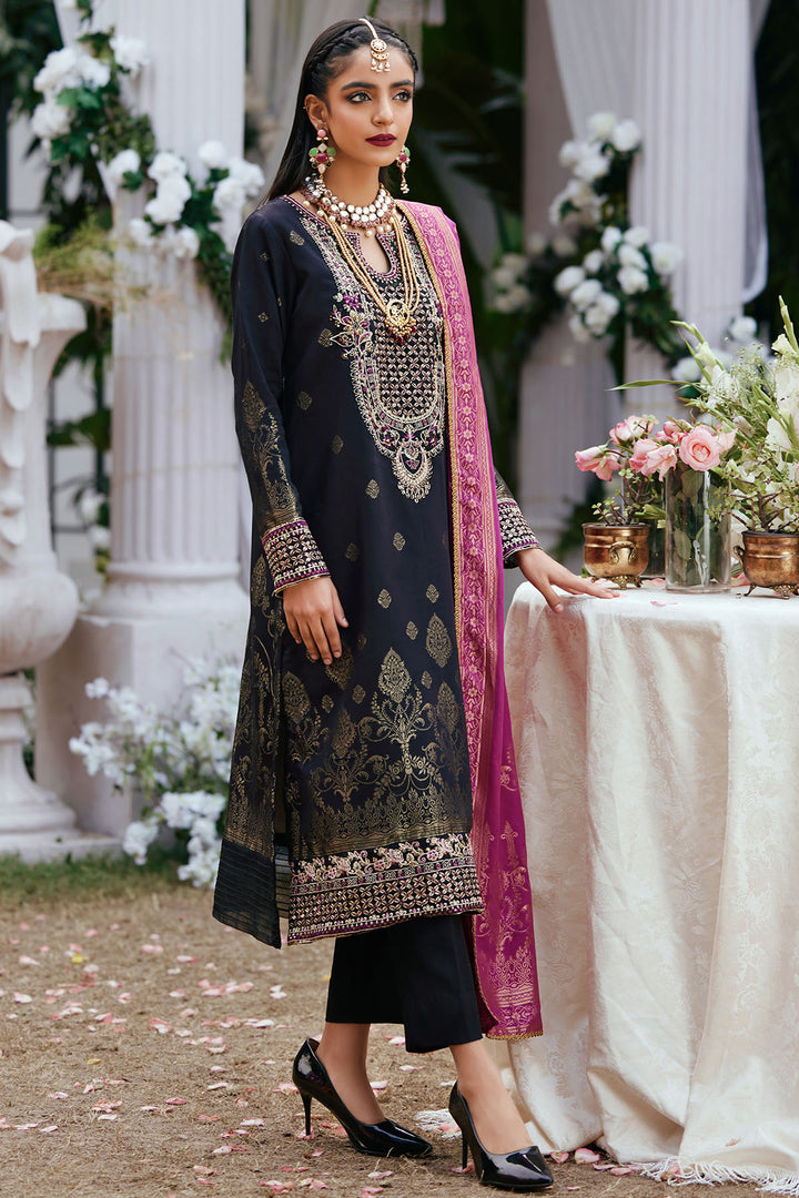 3853-EZEL EMBROIDERED JACQUARD STITCHED