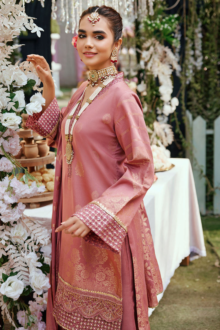 3856-NIHAL EMBROIDERED JACQUARD UNSTITCHED