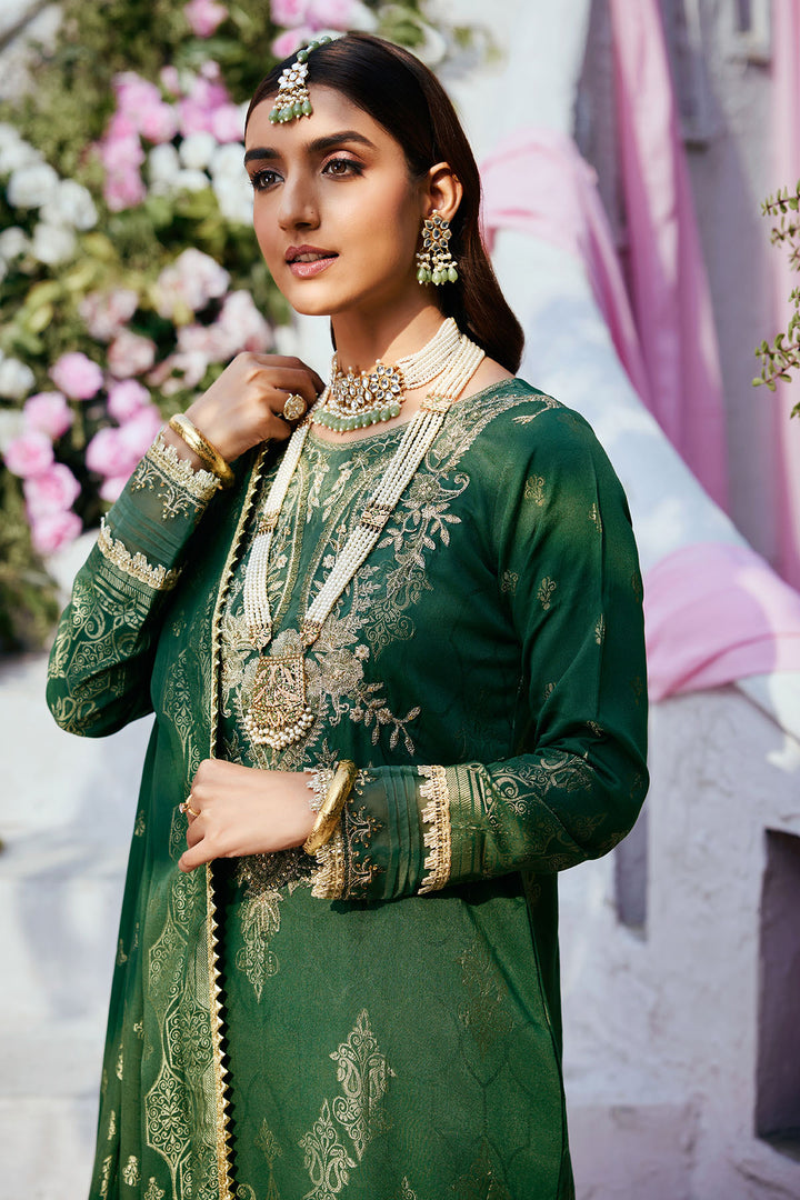 3858-BAHAR EMBROIDERED JACQUARD UNSTITCHED