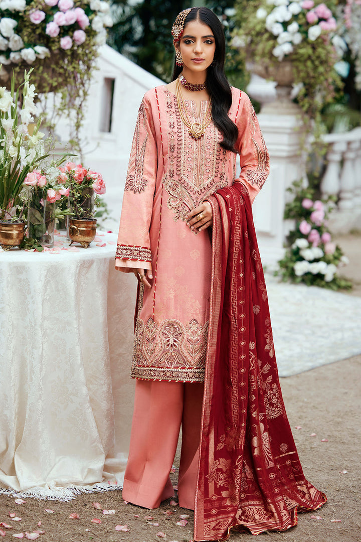 3861-ERAJ EMBROIDERED JACQUARD UNSTITCHED