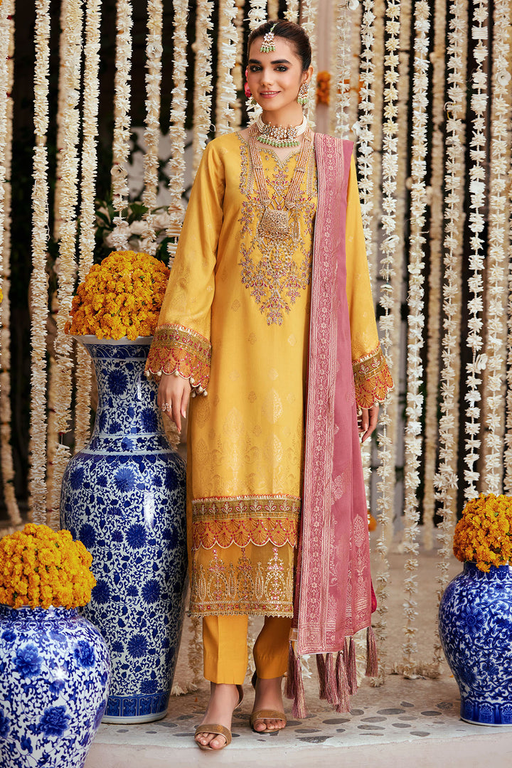 3862-RAHMA EMBROIDERED JACQUARD UNSTITCHED