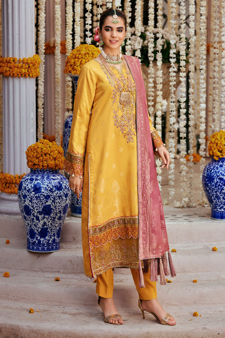 3862-RAHMA EMBROIDERED JACQUARD UNSTITCHED