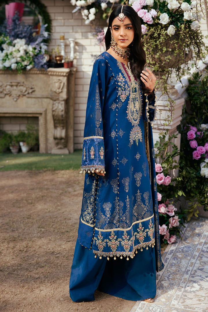 3868-FIRASA EMBROIDERED JACQUARD STITCHED
