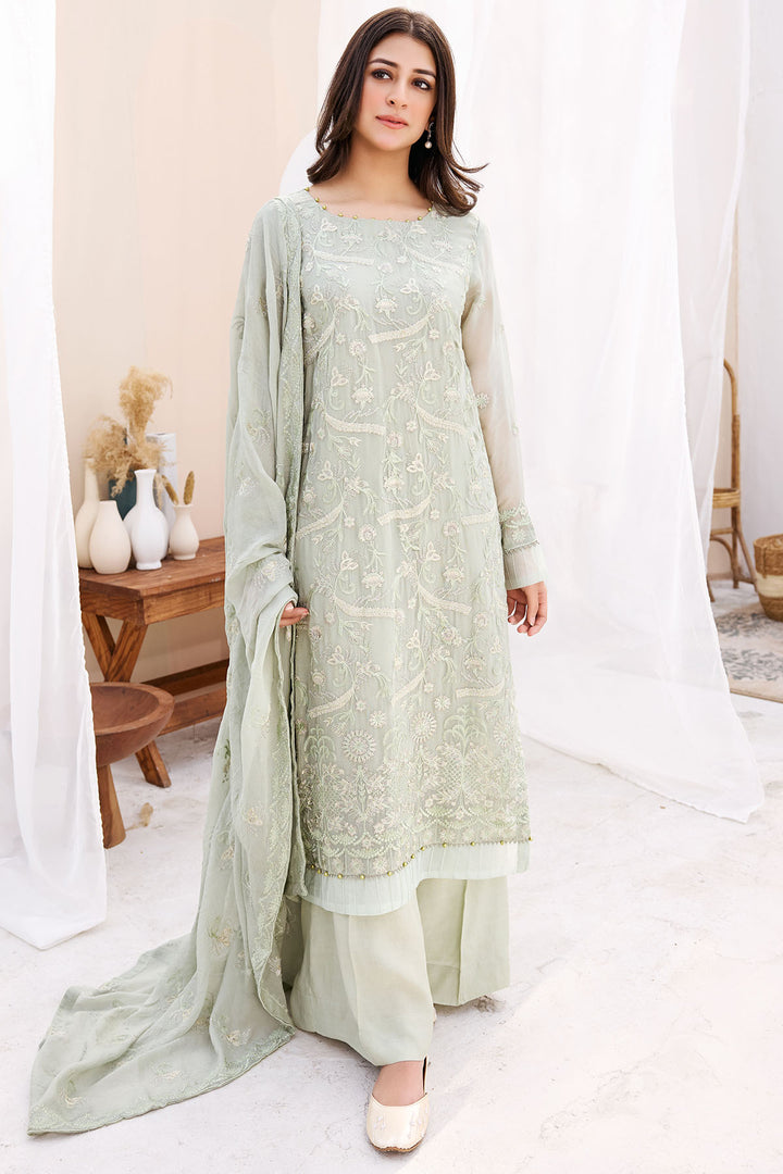 3878-JONIE EMBROIDERED BEMBERG CHIFFON UNSTITCHED