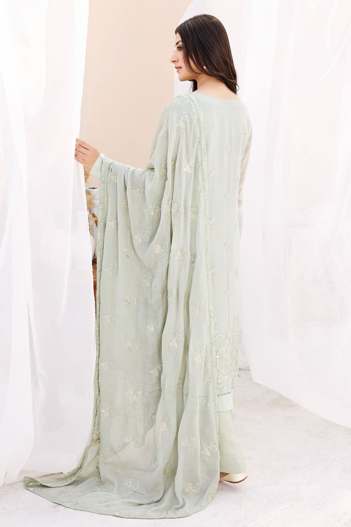 3878-JONIE EMBROIDERED BEMBERG CHIFFON UNSTITCHED