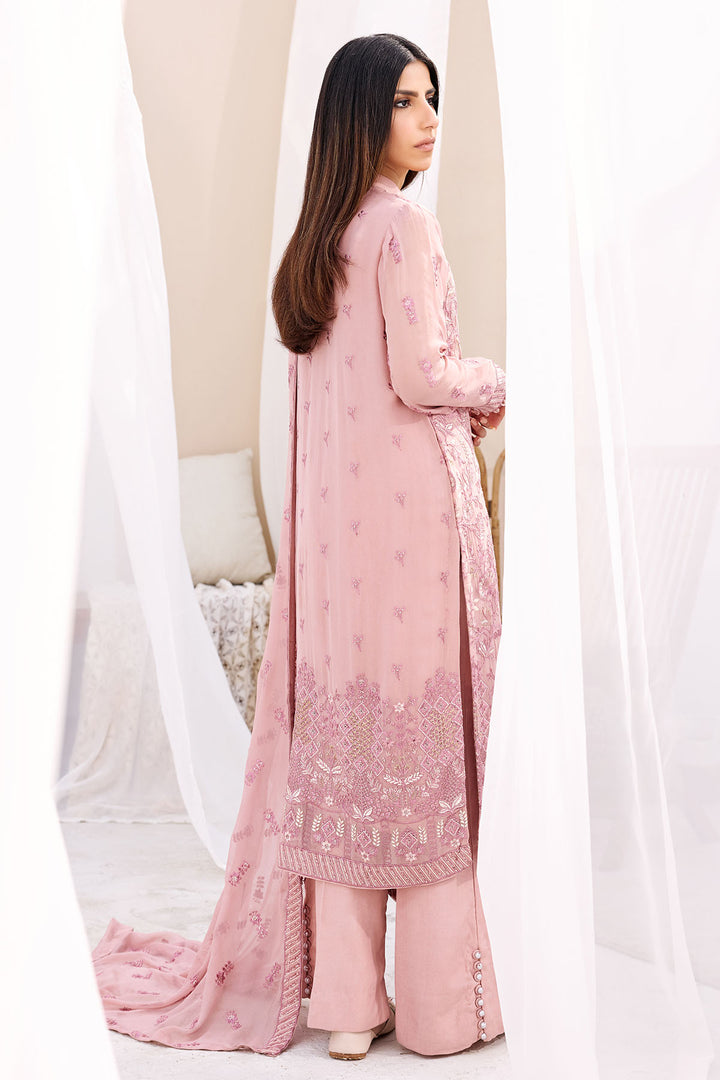 3891-AMELIE EMBROIDERED BEMBERG CHIFFON UNSTITCHED