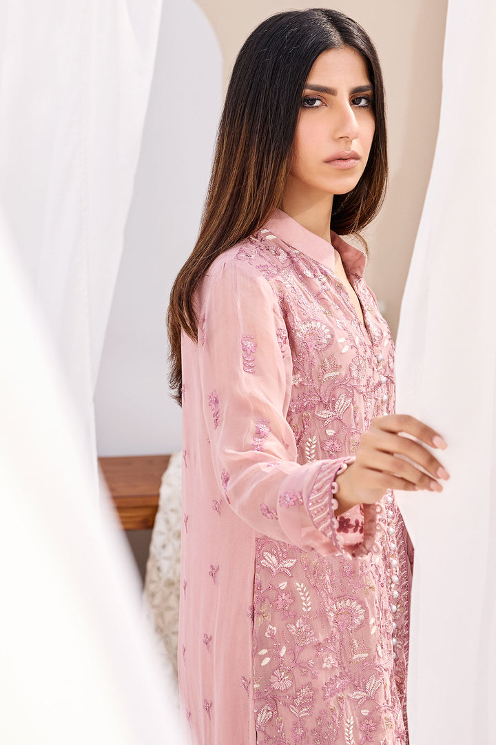 3891-AMELIE EMBROIDERED BEMBERG CHIFFON UNSTITCHED