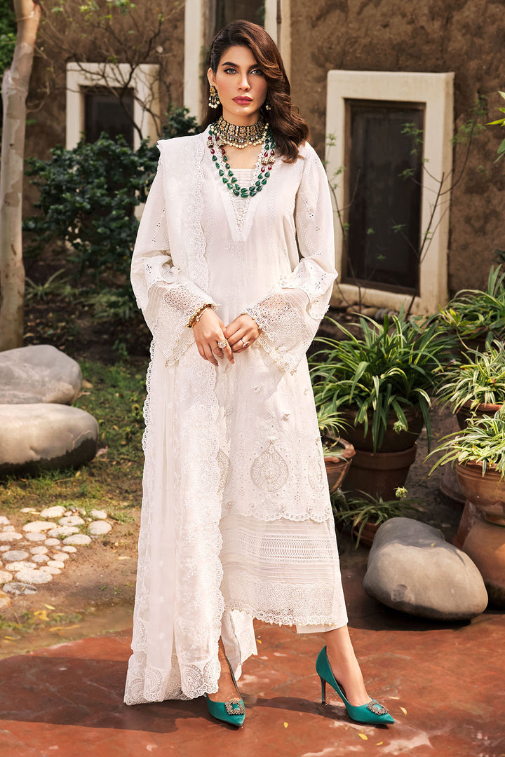 3977-ZOHRA EMBROIDERED LAWN UNSTITCHED