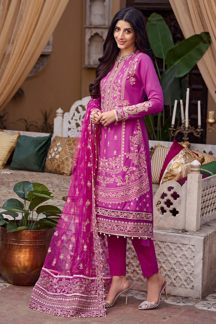 4042-AMAANI EMBROIDERED LAWN UNSTITCHED