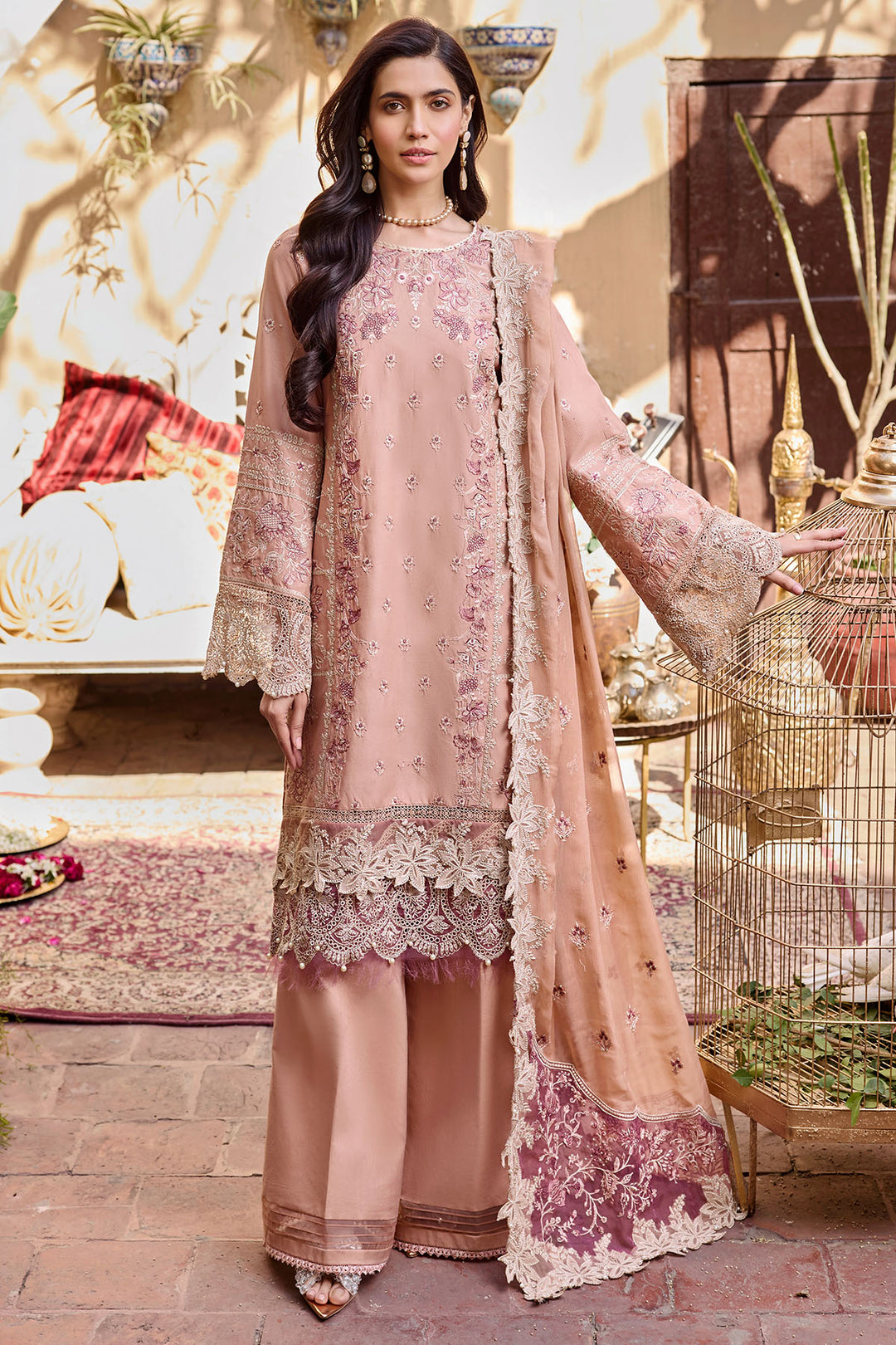 4057-ESMEE EMBROIDERED LAWN UNSTITCHED