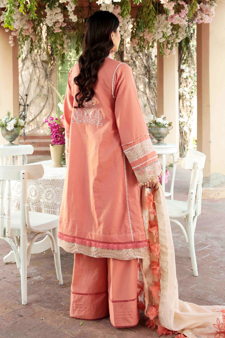 3822-RANI-BAGH EMBROIDERED COTTON SATIN UNSTITCHED