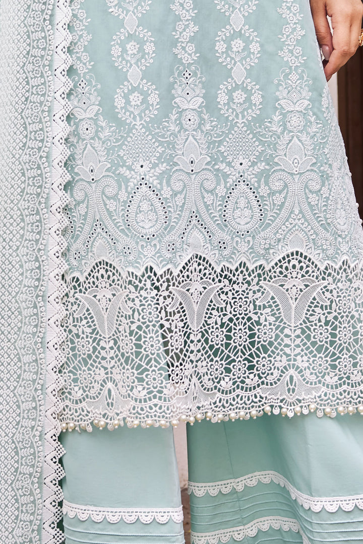 3976-MAHROSH EMBROIDERED LAWN UNSTITCHED