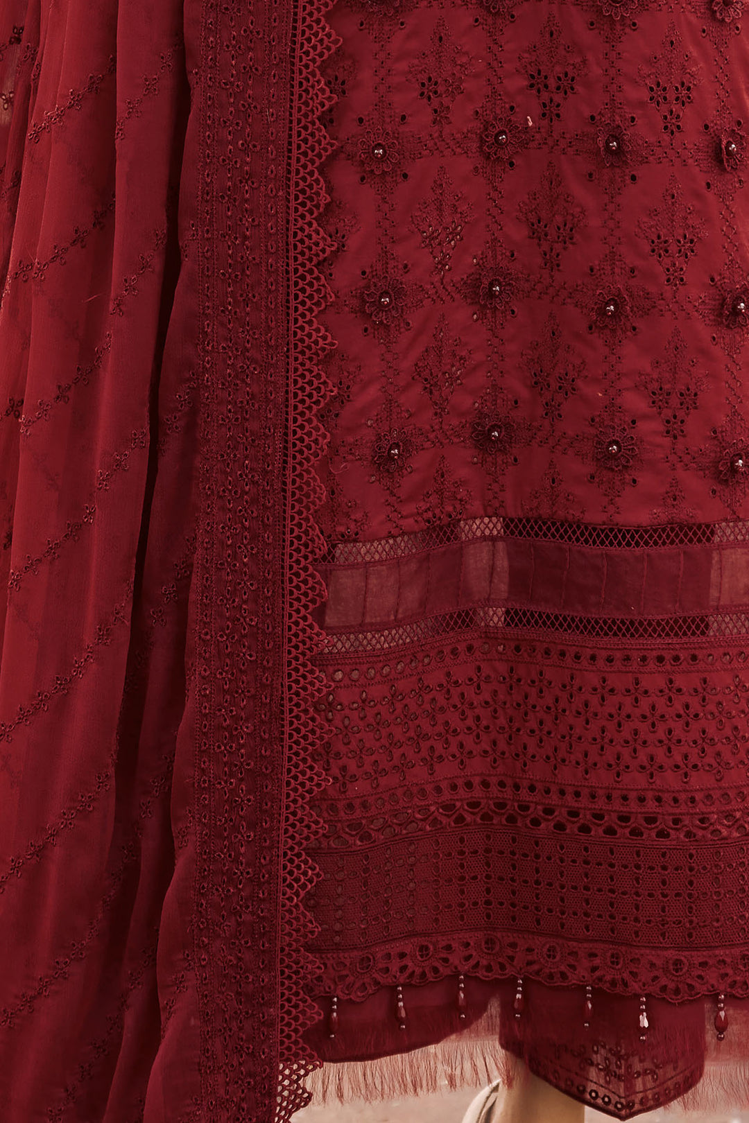 3985-RAHMA EMBROIDERED LAWN UNSTITCHED