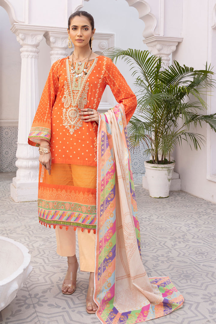 0099-PRINT-A DIGITAL PRINTED LAWN UNSTITCHED