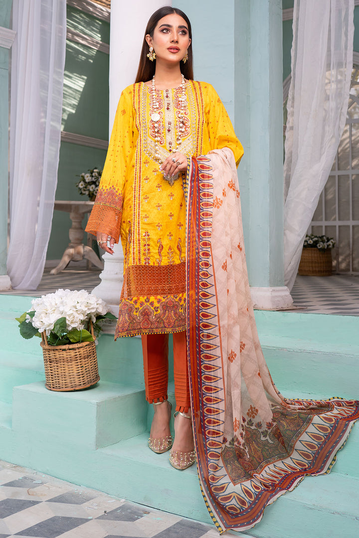 0109-ZAYNHA DIGITAL PRINTED LAWN UNSTITCHED