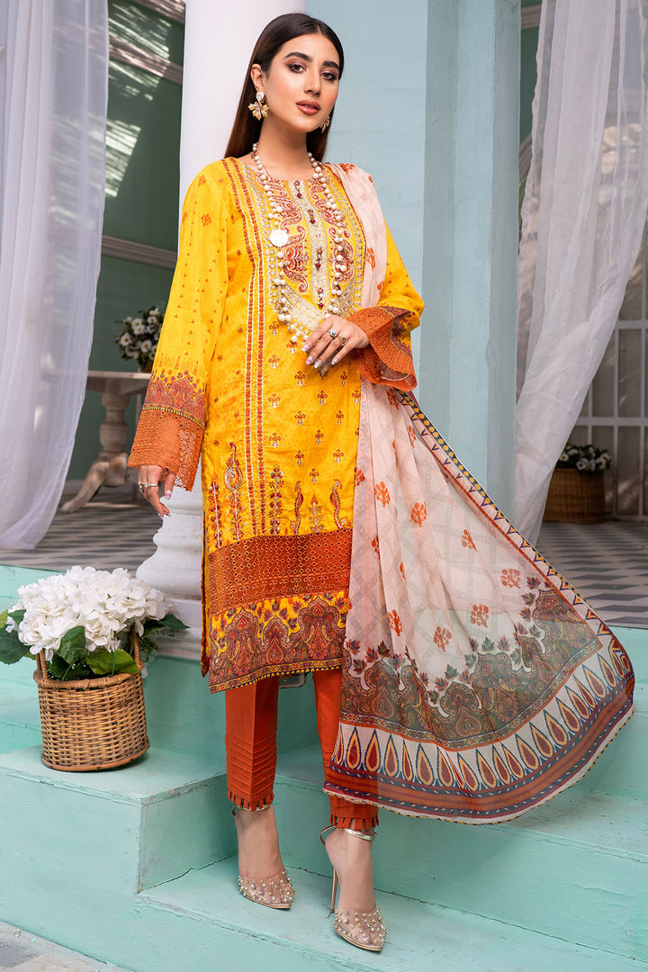0109-ZAYNHA DIGITAL PRINTED LAWN UNSTITCHED