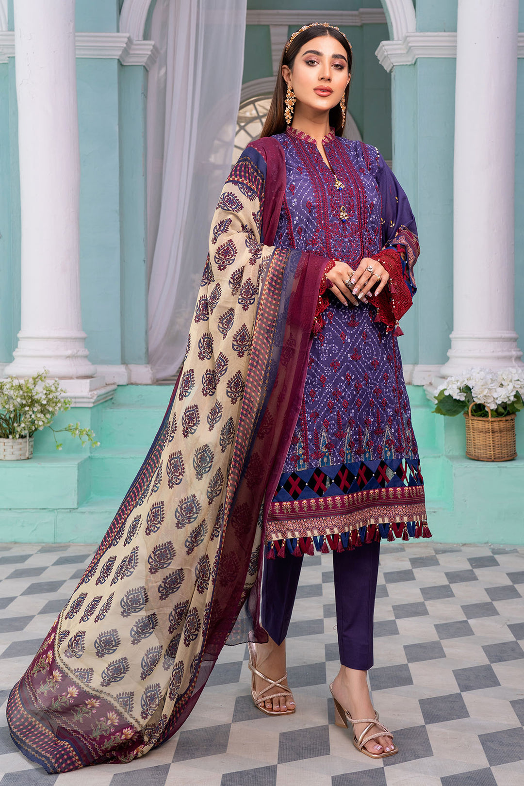 0110-MASAKALI DIGITAL PRINTED LAWN UNSTITCHED