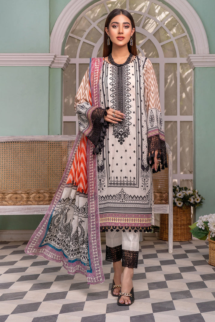 0112-PRINT-A DIGITAL PRINTED LAWN UNSTITCHED