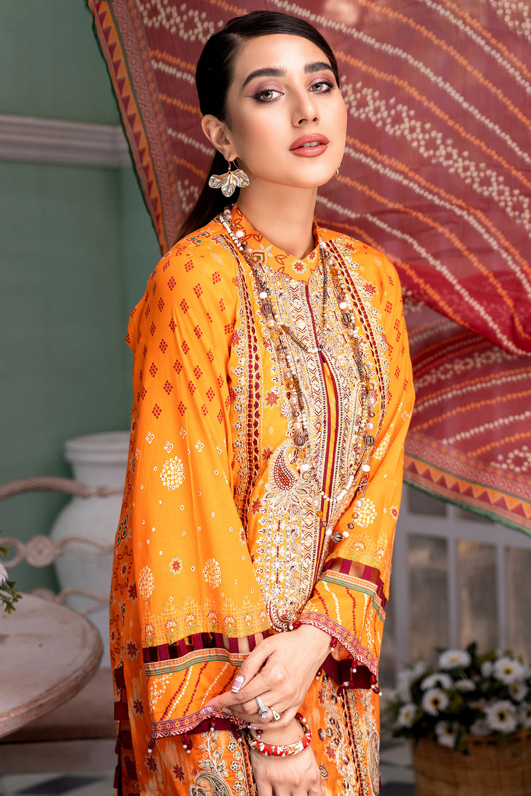 0142-FEROZA DIGITAL PRINTED LAWN UNSTITCHED