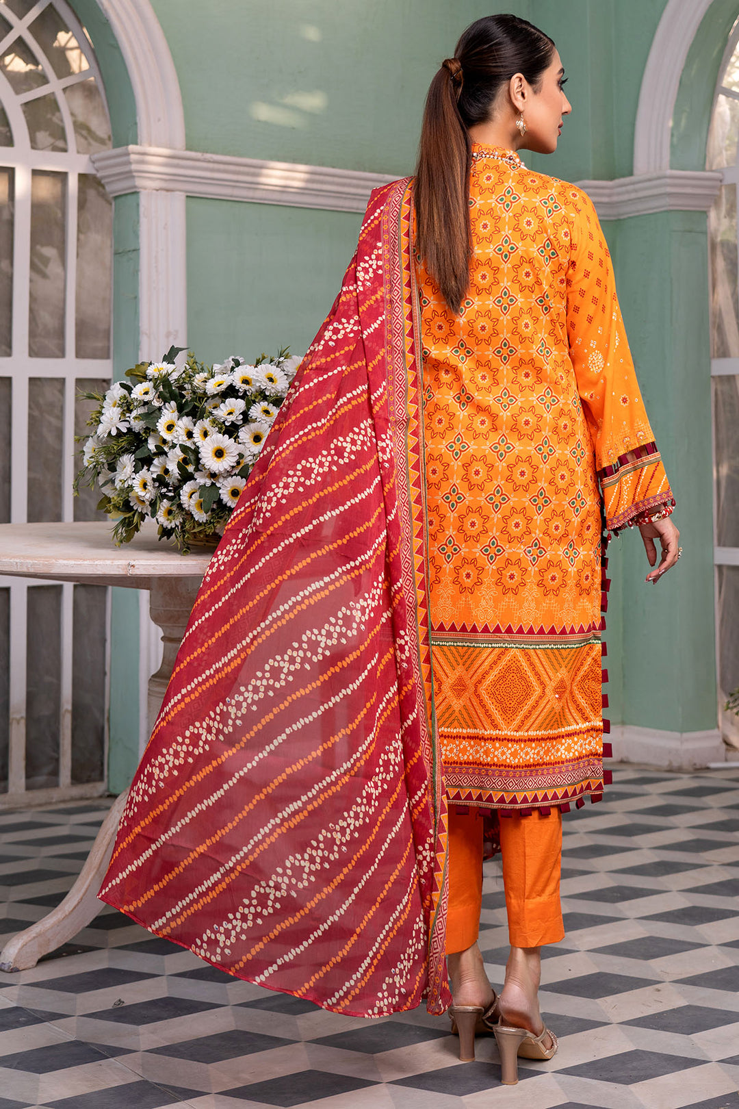 0142-FEROZA DIGITAL PRINTED LAWN UNSTITCHED