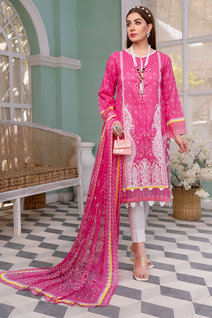 0143-SAMAR DIGITAL PRINTED LAWN UNSTITCHED