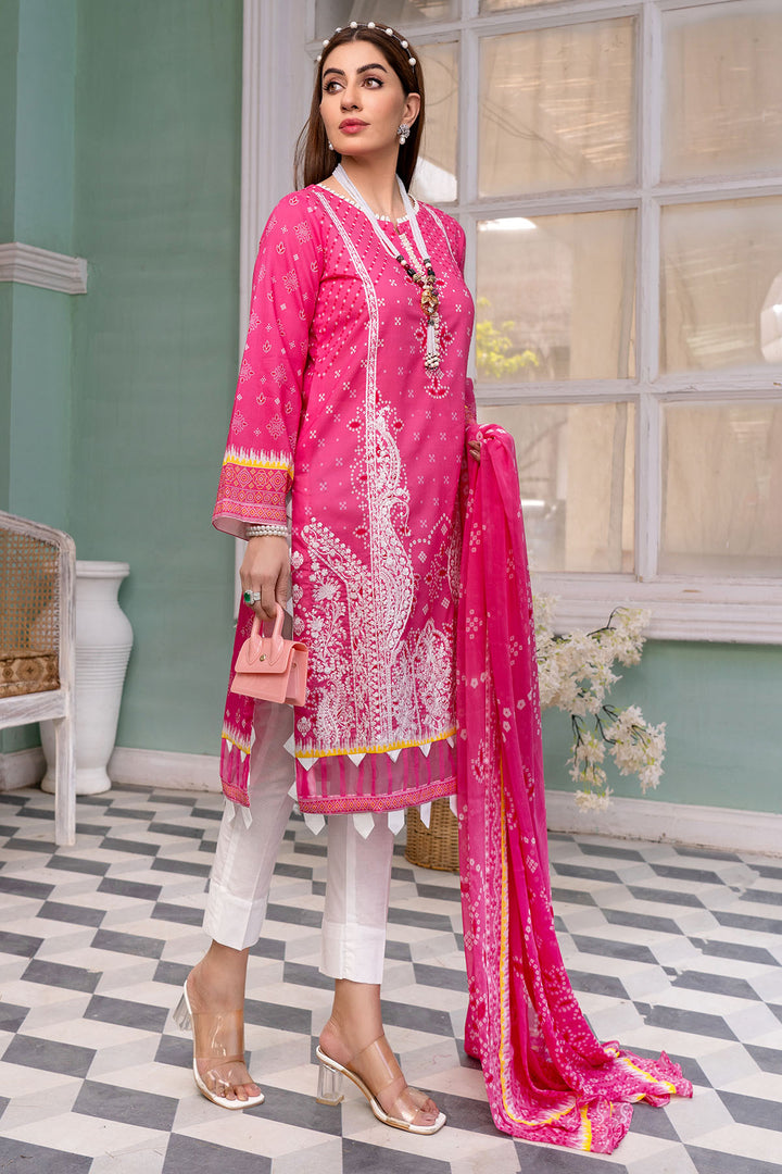0143-SAMAR DIGITAL PRINTED LAWN UNSTITCHED