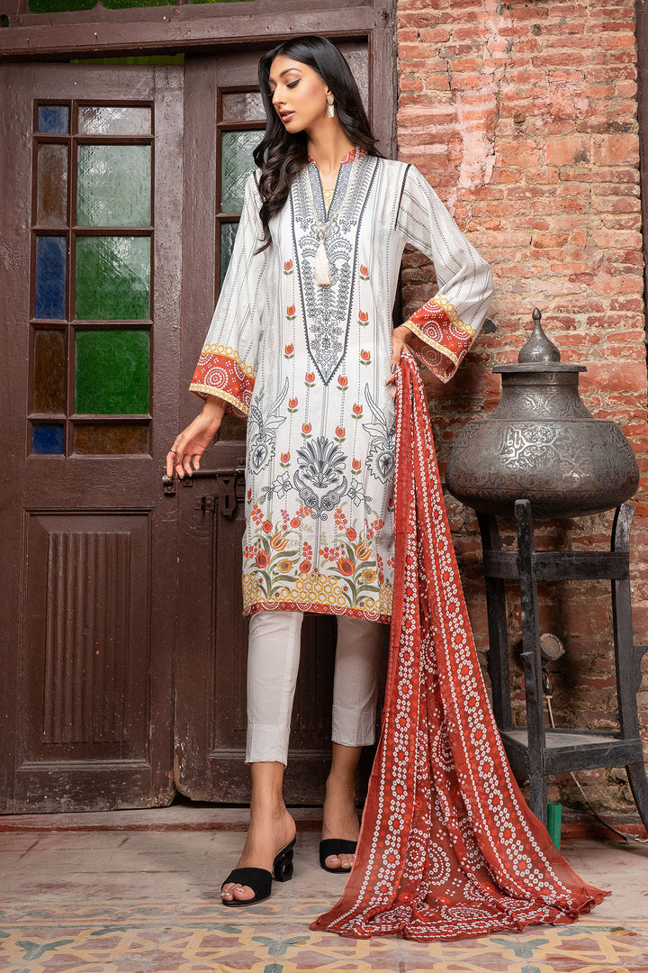 0199-PRINT-A DIGITAL PRINTED LAWN UNSTITCHED