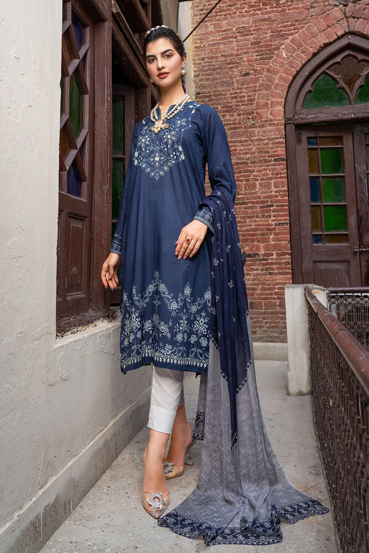 0205-PRINT-A DIGITAL PRINTED LAWN UNSTITCHED