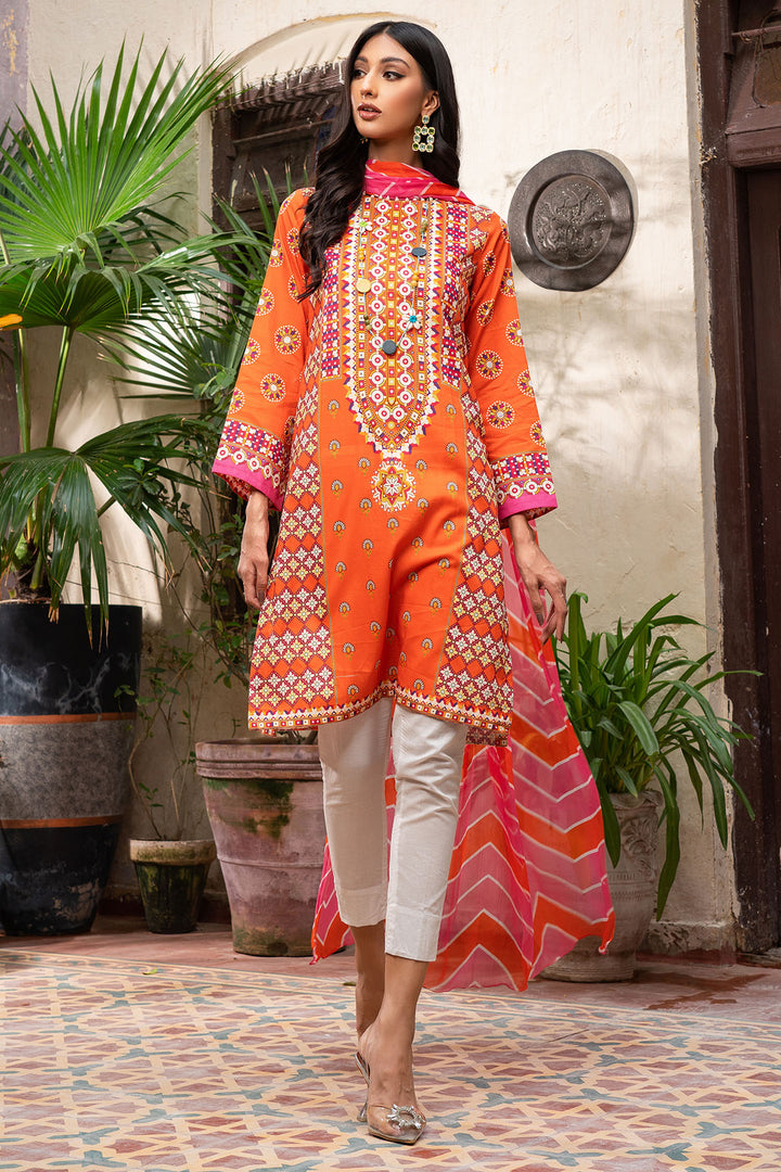 0206-PRINT-A DIGITAL PRINTED LAWN UNSTITCHED