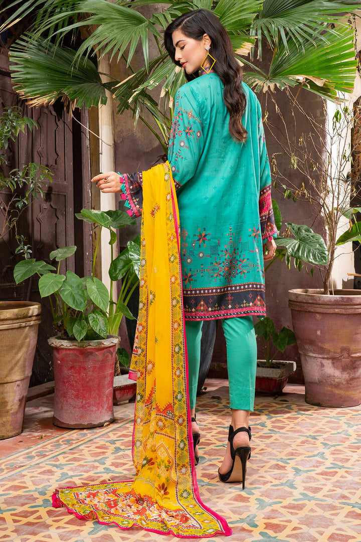 0207-PRINT-A DIGITAL PRINTED LAWN UNSTITCHED