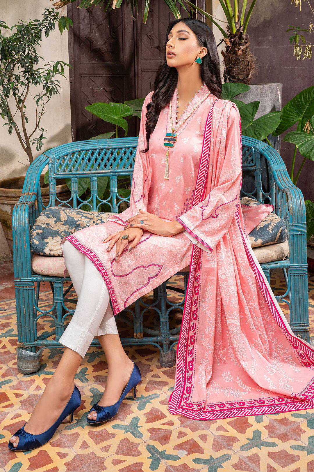 0229-PRINT-A DIGITAL PRINTED LAWN UNSTITCHED