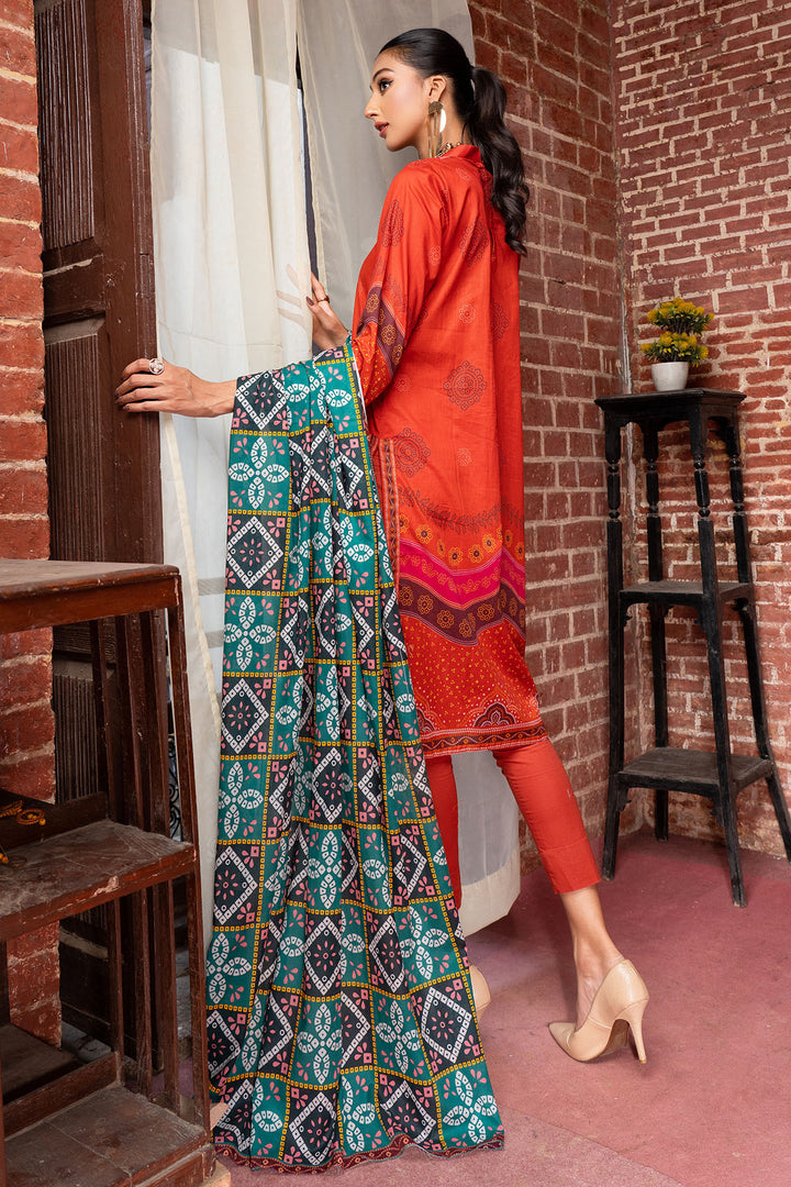 0235-PRINT-A DIGITAL PRINTED LAWN UNSTITCHED