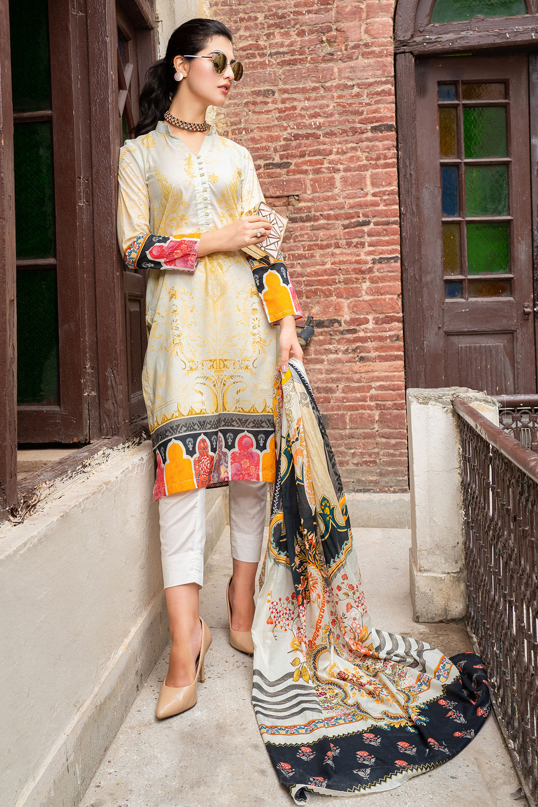 0238-PRINT-A DIGITAL PRINTED LAWN UNSTITCHED