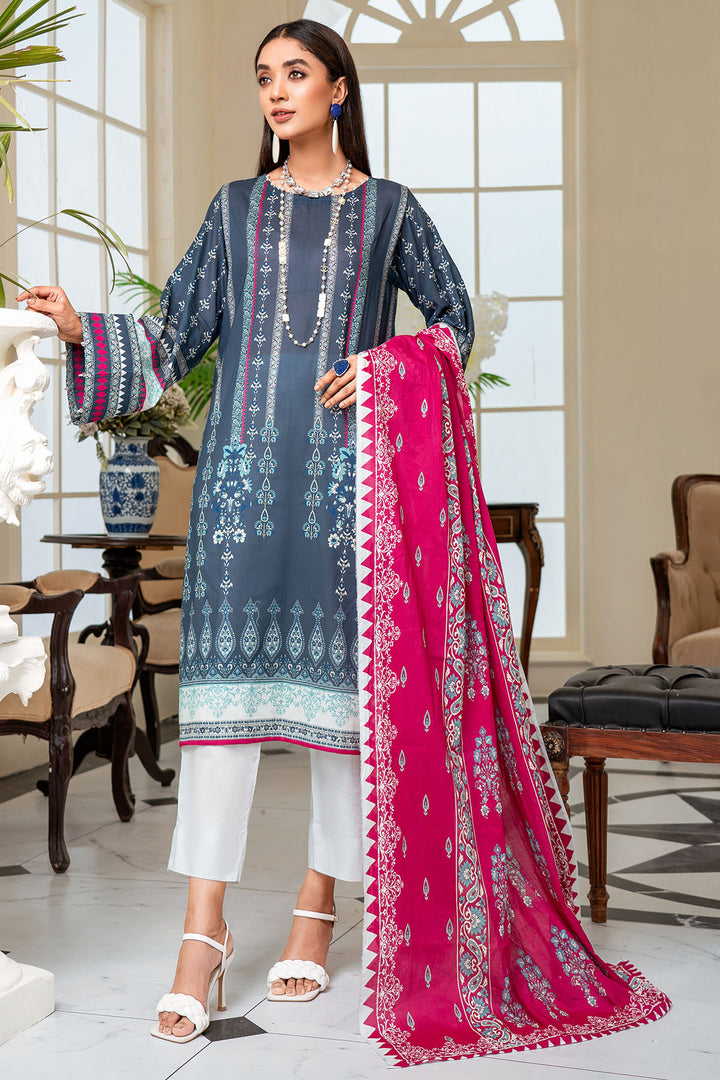 0279-PRINT-A DIGITAL PRINTED LAWN UNSTITCHED