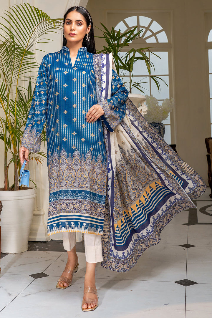 0283-PRINT-A DIGITAL PRINTED LAWN UNSTITCHED