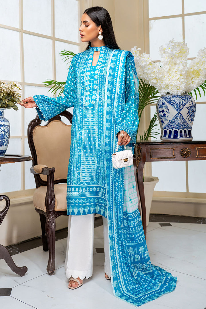0284-PRINT-A DIGITAL PRINTED LAWN UNSTITCHED